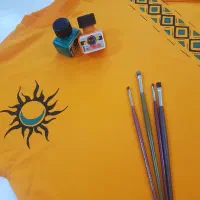 آموزش نقاشی روی پارچه|خدمات آموزشی|بندر انزلی, بی بی حوریه|دیوار