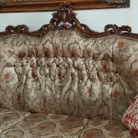 فروش مبل راحتی سلطنتی شیک با چوب راش