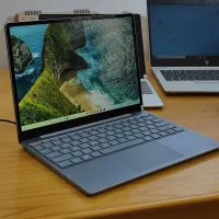 سرفیس لپ تاپ گو 2 آبی و نقره ای با 6 ماه گارانتی|رایانه همراه|قم, پردیسان|دیوار