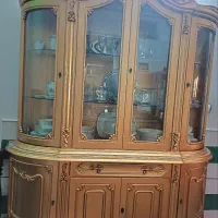 ویترین تمام چوب گردو