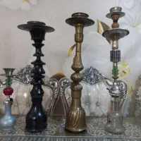 قلیان و قندان مسی