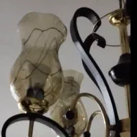 لوستر|لوستر و چراغ آویز|رودهن, |دیوار