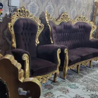 مبل  سلطنتی 9نفره|مبلمان خانگی و میز عسلی|بجنورد, |دیوار