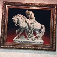 تندیس فوق‌العاده زیبا چله ابریشم