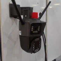 دوربین ۳ لنز سیمکارتی   بدون نیاز به نصاب ۳۶۰ درجه|دوربین مداربسته|شیراز, گلکوب|دیوار