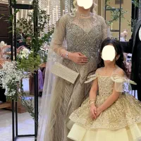 لباس مجلسی / سنگ دوزی / پوشیده / جدید / نو|لباس|تهران, صد دستگاه|دیوار