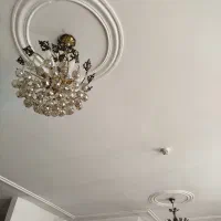 لوستر برنز ۷ شاخه|لوستر و چراغ آویز|اردبیل, |دیوار