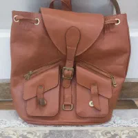 کیف کوله چرم  نو نو|کیف، کفش، کمربند|الشتر, |دیوار