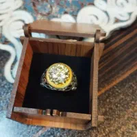 انگشتر موزانایت اصل روسی