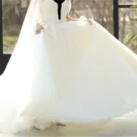 لباس عروس کاملا اروپایی با پارچه ی ترک|لباس|قم, میرزائیه|دیوار