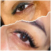 اکستنشن مژه و لیفت لمینت رایگان