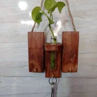 جا کلیدی و آویز چوبی|صنایع دستی و سایر لوازم تزئینی|پاکدشت, شهرک امام رضا|دیوار