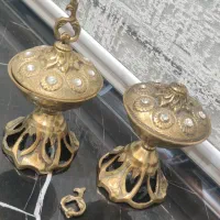 قندان برنجی قدیمی