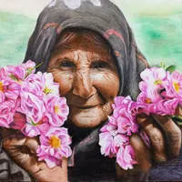 تابلو نقاشی عطر خاطره