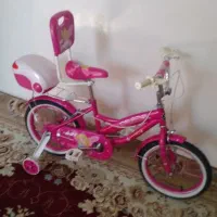 صورتی دوچرخه دخترانه سایز ۱۶ نونو