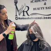 جشنواره رنگمو مش دکلره رنگ و لایت کراتین آموزش مدل