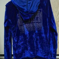 هودی و شلوارمخمل آبی کاربنی سایزLمناسب۳۸تا ۴۲|لباس|تهران, آهنگ|دیوار