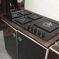 گاز۵شعله و باگس زیر گاز