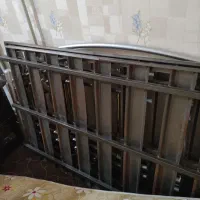 تختخواب دونفره فلزی|تشک تختخواب|دوگنبدان, |دیوار