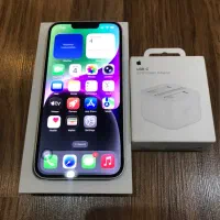 آیفون۱۴ نرمال دوسیم کارت با شارژر اصلی اپل نو