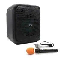 باند اسپیکر شارژی حرفه ای میکروفن دار|پخشکننده همراه|تبریز, |دیوار