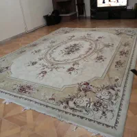 فرش ماشینی کرم رنگ سالم