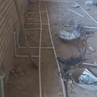 لوله کشی آب و فاضلاب ،نصب پمپ و منبع