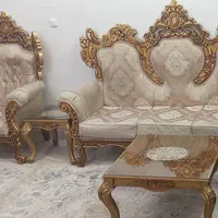 مبلمان ۷نفره / میز / دو عدد عسلی
