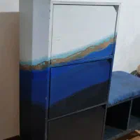 جاکفشی پینترستی ام دی اف|جاکفشی، کمد، دراور|مشهد, هفت تیر (آب و برق)|دیوار