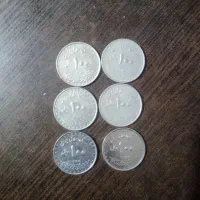 شش عدد 100ریالی سال77|کلکسیون سکه، تمبر، اسکناس|اصفهان, نقش جهان|دیوار