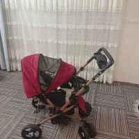 ست کامل کالسکه و کریر  به همراه تشک وقنداق فرنگی