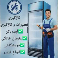 تعمیرات،گازگیری،انواع یخچال فروشگاهی،خانگی،ابسردکن