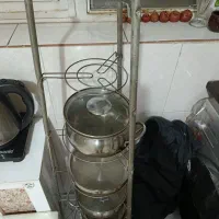 دو عدد استند قابلمه ۶ طبقه