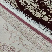 یک جفت فرش ۱۲ متری زرشکی ستاره طلایی ملت|فرش|اصفهان, سروستان|دیوار