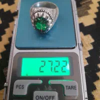 انگشتر نقره کار دست رکاب نقره ۹۲۵
