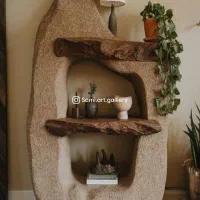 مدرن/کتابخانه/پاپیه ماشه/منیمال|کتابخانه، شلف، قفسههای دیواری|تهران, درکه|دیوار