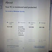 لپتاپ NEC ژاپن نسل ۸ رم ۱۶ ddr4 با لوازم ۳۲ تومن|رایانه همراه|تهران, خواجه نظام الملک|دیوار