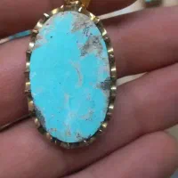 گردنبند فیروزه نیشابوری|جواهرات|مشهد, عنصری|دیوار