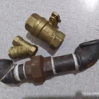 سر شیر گاز صافی ابگرم کن دوراهی گاز