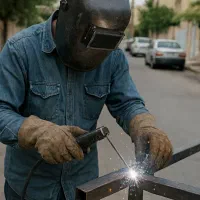 جوشکاری فوری در محل (اسلامشهر چهاردانگه واوان)