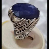 انگشتر کلکسیونی یاقوت کبود آفریقا رکاب استاد خجسته|جواهرات|قم, انسجام|دیوار