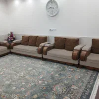 فروش یکدست مبل ۷نفره پارچه ترک سالم و محکم