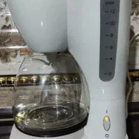 دو عدد دستگاه قهوه ساز سالم سالم یکیشون قوری نداره