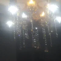 یک عدد لوستر 10شاخه|لوستر و چراغ آویز|گلستان (تهران), |دیوار