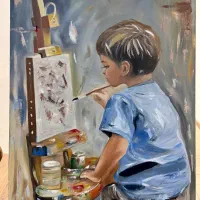 موجود/نقاشی پسر