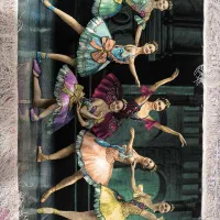 تابلوفرش دستبافت ترابی بالرین