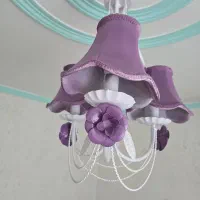 یک عدد لوستر و دوعدد اباژور ست|لوستر و چراغ آویز|سمنان, |دیوار