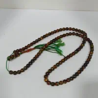 تسبیح عقیق چشم‌ ببری قدیمی قدیمی|زیورآلات و اکسسوری|خرم‌آباد, |دیوار