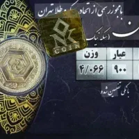 دو عدد نیم سکه