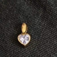 پلاک گردنبندی طلا قلب|جواهرات|تهران, نیروی هوایی (پیروزی)|دیوار